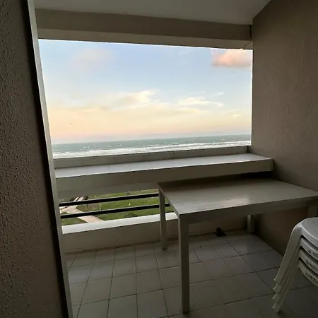 Vue Azur - Terrasse Parking Direct Access 아파트 카네트